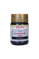Oytra Black Metallic Acrylic Color Paint 100ml