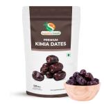Organic Sapphire Foods Premium Dried Zahidi Kimia Dates 500gm, Khajur / Khajoor Dry Fruits, Energy Booster, High Fibre, Soft & Juicy, Healthy Snacks