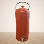 Mittify Handmade Clay Water Tumbler with Stainless Steel Tap, 10 Litre /Terracotta Water Dispenser