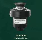 AireGard Waste Eatcher Kitchen Waste Disposal Overload Protection Continuous Feed Home Kitchen Food Leftover Waste Disposal Noise Protection (Model no. SD500)-A2