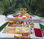 Bhakti2Shakti-Making Worship Special - Shree Satyanarayan Pooja Kit | Jumbo Kit| Adhik maas satyanarayan katha saman | 1/2 metre cloth