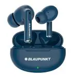 Blaupunkt BTW09 AIR in Ear TWS Bluetooth Earbuds I HD Sound I Gaming Mode I Low Latency I 30H Playtime* I TurboVolt Charging I BT Version 5.3 I Intuitive Touch Controls (Blue)