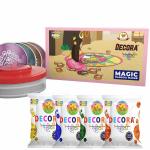 COCK BRAND Decora Magic Rangoli Maker (Rangoli Color, 4 Stencils & 1 Rangoli Maker)