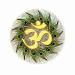 Masstone Om Wall Stickers | Stickers for Walls of Home (51x51 Cm) Pack of 2 | Om Stickers for Wall for Mandir | Decorative Wall Stickers for Living Room | Stickers for Home Decor | Wall Sticker Om