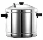 Butterfly Stainless Steel Idli Cooker 4 Plates Set Gas & Induction compatible (4 Plates, 16 Idlis)