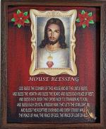Elegance Jesus Christ Painting Our Saviour Painting For House Blessing,gifts Painting - 16.25 Inch X 13.25 Inch