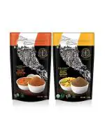 The Flavour Trail by Swani, Organic Udupi Sambar Masala and Organic Royal Garam Masala, 200gms (Pack of 2)