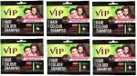 Vip 5 In 1 Hair Color Shampoo Black For Men And Women 40 ml Each (6 Pc)