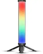 Red electro 10W RGB LED Light Wand with Inbuilt 5200mAh Battery for YouTube(Batteries Included)