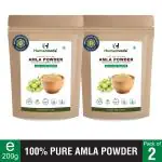 Humanveda Natural Amla Powder (Indian Gooseberry) For Hair & skin Treatment -200g