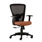 HOF F513 Mid Back Adjustable Computer Chair with Breathable Mesh - Easy Assembly Office Chair