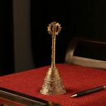 SMILE SELLERS.COM Divine Resonance Brass Pooja Bell Home Decor | Table Decor | Collectible Showpiece
