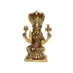 Rudra Centre Brass Idol of Mariyamman Lalita Devi Tripursundari