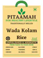 Pitaamah Wada Kolam Rice - 5kg Bag - Aromatic Rice - 2 Year Old Rice