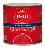 Damati Foods Petti Italian Polpa a Pezzettoni (Chopped tomatoes) -2500 gms