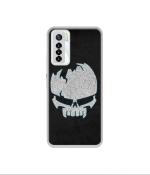Casotec Skull Design Printed Silicon Soft TPU Back Case Cover for Tecno Camon 17 Pro
