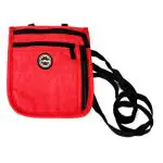 VIAGGI Travel Neck Pouch - Red.