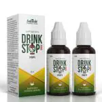 Saptarishi’s Drink Stop Max Anti-Addiction Drops - Natural Support for Overcoming Addictive Habits | Deaddiction Drop for Alcohol Problems - Nasha Mukti Ayurvedic Formula with 16 Herbs | Pack of 2 (2 x 30ml) - Recommended for Effective Recovery