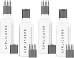 Techtest Hair Root Applicator Bottle with Comb Cap (Pack of 4)