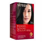 Streax Dark Brown Hair Color For Men And Women, 95 Ml