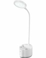 JTSN LED Rechargable White Table Lamp