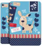 Caseelo Flip Cases for Apple iPad Air 5th 2022 / Air 4th 2020 Generation 10.9 Inch [ Air 5 4 ] A2589 A2591 A2316 A2324 A2325 A2072 Smart Folio Case with Auto Sleep/Wake Function, Slim Profile & Adjustable Viewing Angle Stand ( Puppy Friend )