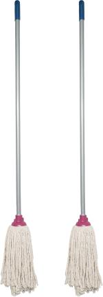 CREAZIONE PRODUCTION 100% Cotton Yarn floor cleaning wet and dry mop Wet & Dry Mop (Multicolor 0.9652 m)