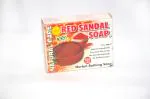 JKB NATURAL CARE 100% Natural & Pure Herbal Bathing Soap | Natural Care | Red Sandal Soap with 72% TFM 125gm pack of 6