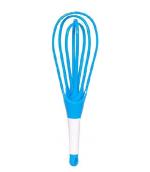Plastic Egg Beater Whisk and , MultiColour (pack of 1)