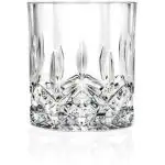 RCR Crystalleria (Pack of 6) RCR Cristalleria Italiana Opera Crystal Whisky Glass -Set of 6 (300 ml) Glass Set Whisky Glass (300 ml, Glass, Clear)