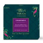 TGL Co. Chamomile Tea Bags, 16 Tea Bags (15 Tea Bags + 1 Exotic Sample) | Tisane Tea