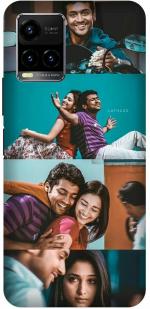 Zepboom Vivo T1X, V2143 Multicolor Plastic Surya, Anushka Shetty Printed Dual Protection Back Cover