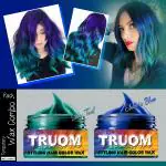 TRUOM STYLING HAIR TEMPORARY WAX (SEXY TEAL & ELECTRIC BLUE)
