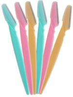 OPTRA-Gfsu Stainless Steel Eyebrow Facial Hair Remover Neck Upper Lips As Well Unnecessary Hairs Razor Tool (Set Of 6)