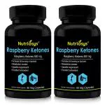 Nutriosys Raspberry Ketones 500Mg, 90 Capsules (Pack Of 2)