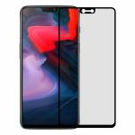 Kite Digital OnePlus 6 Matte Finish (Black) Tempered Glass Screen Protector with Edge to Edge Coverage and Easy Installation Kit