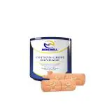 MENDWELL Crepe Bandage Cotton Roll Wrap | Garam Patti Band-Aid For Pain Relief (Wrist Support Strap, Leg Bandage Tape) (10 Cm, Pack 1)