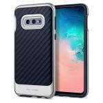 Spigen Neo Hybrid Back Cover Case for Samsung Galaxy S10e (TPU + Poly Carbonate | Arctic Silver)