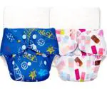 SuperBottoms BASIC Cloth diapers with 2 inserts for Baby fits 3 Months -3 Years
