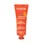 Rivona Naturals Vitamin C Facewash With Kakadu Plum & Niacinamide for Deep Cleanse | Brightens, evens out and fades dark spots - 20ml