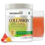 TrueBasics CollaSkin, 100% Vegetarian Collagen Peptides for Youthful Glowing Skin, Mixed Fruit, 200 g