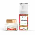Fytika Radiant Nourishing Day Cream + Anti Aging Foaming Face Wash - Combo Pack