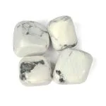 Divinity Crystals Howlite Natural Aaa Grade Tumble Pebbles Stones (Pack Of 2)