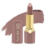 Colors Queen French Matte Waterproof Lipstick| Enriched with Moisture, Single Stroke Application| Non Sticky & Non Drying Creamy Matte Lipstick for Women (Peach Nude, 3 Gram) Lipstick