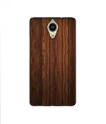 Casotec Wooden Texture Design Printed Silicon Soft TPU Back Case Cover for Panasonic Eluga Ray Max
