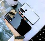 Sonty Vivo Y30 Black Polycarbonate and Thermoplastic Polyurethane Anti Fingerprint Mobile Back Cover