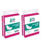 LITTLE CARE Sanitary Pads for Girls Organic Ultra Soft Cotton XXXL Size Pads( PACK OF 2) 50 peaces