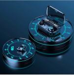 Newest M10 Wireless Earphones Bluetooth Headphones Earbuds Bass Sound Bluetooth Headset (Black, True Wireless)