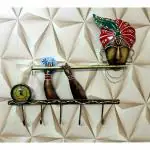 Pranjals house handmade Krishna Playing Basuri Wall Hanging 23 inch