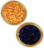 pmw - Chitti Gajulu Small Pooja Bangle for Lakshmi Pooja - (108 Bangles, 2 Sets - Yellow/Orange + Blue)